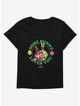 Mighty Morphin Power Rangers Some Bunny Loves You Girls T-Shirt Plus Size, BLACK, hi-res