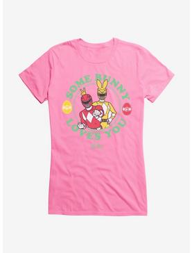 Mighty Morphin Power Rangers Some Bunny Loves You Girls T-Shirt, , hi-res