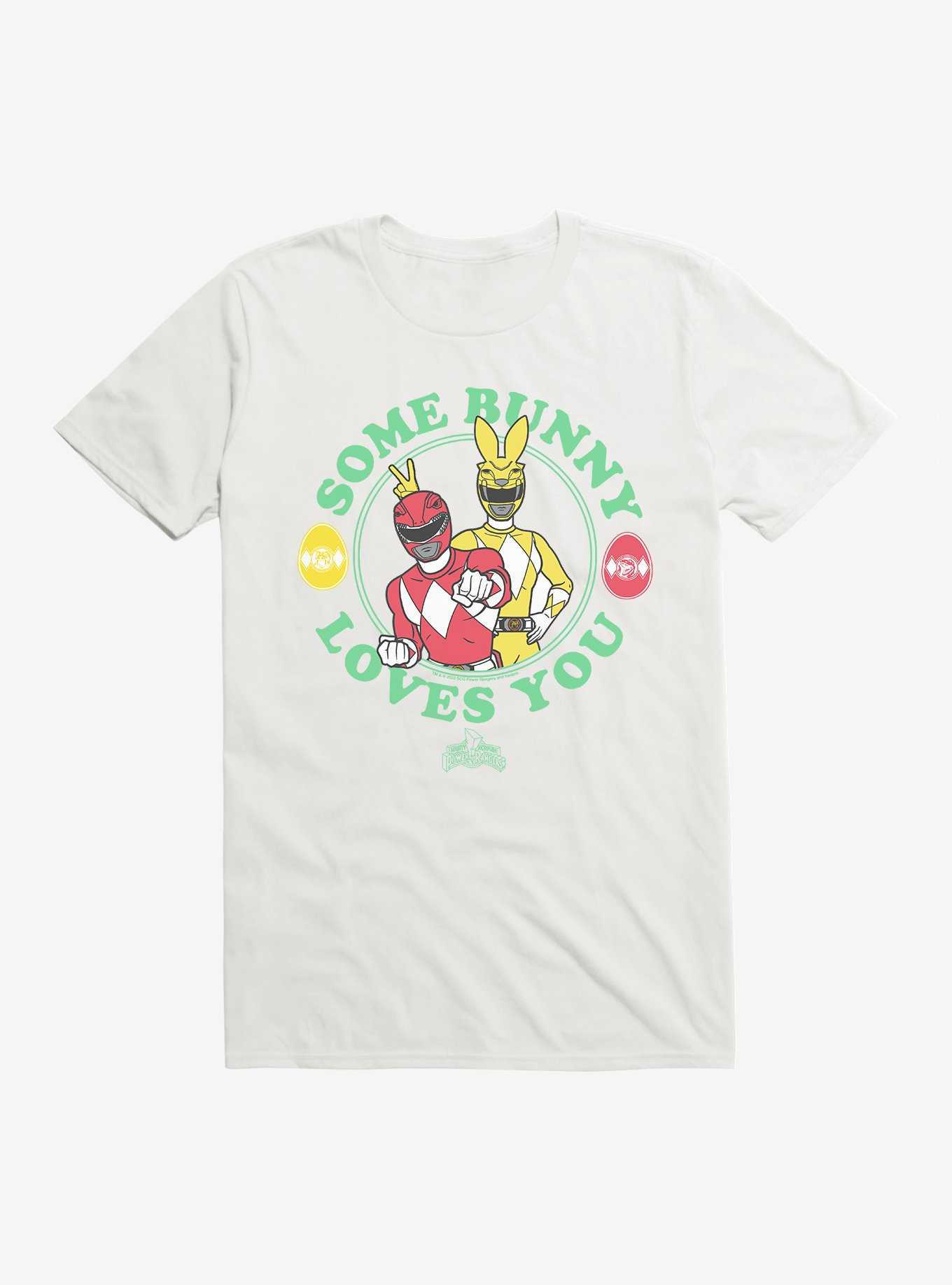 Mighty Morphin Power Rangers Some Bunny Loves You T-Shirt, , hi-res