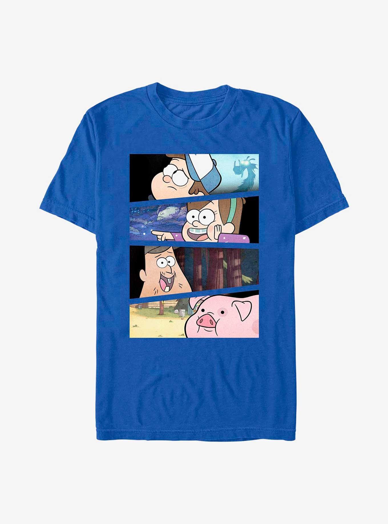 Boxlunch Disney Gravity Falls Gnome Tower TShirt BoxLunch Exclusive CoolSprings Galleria