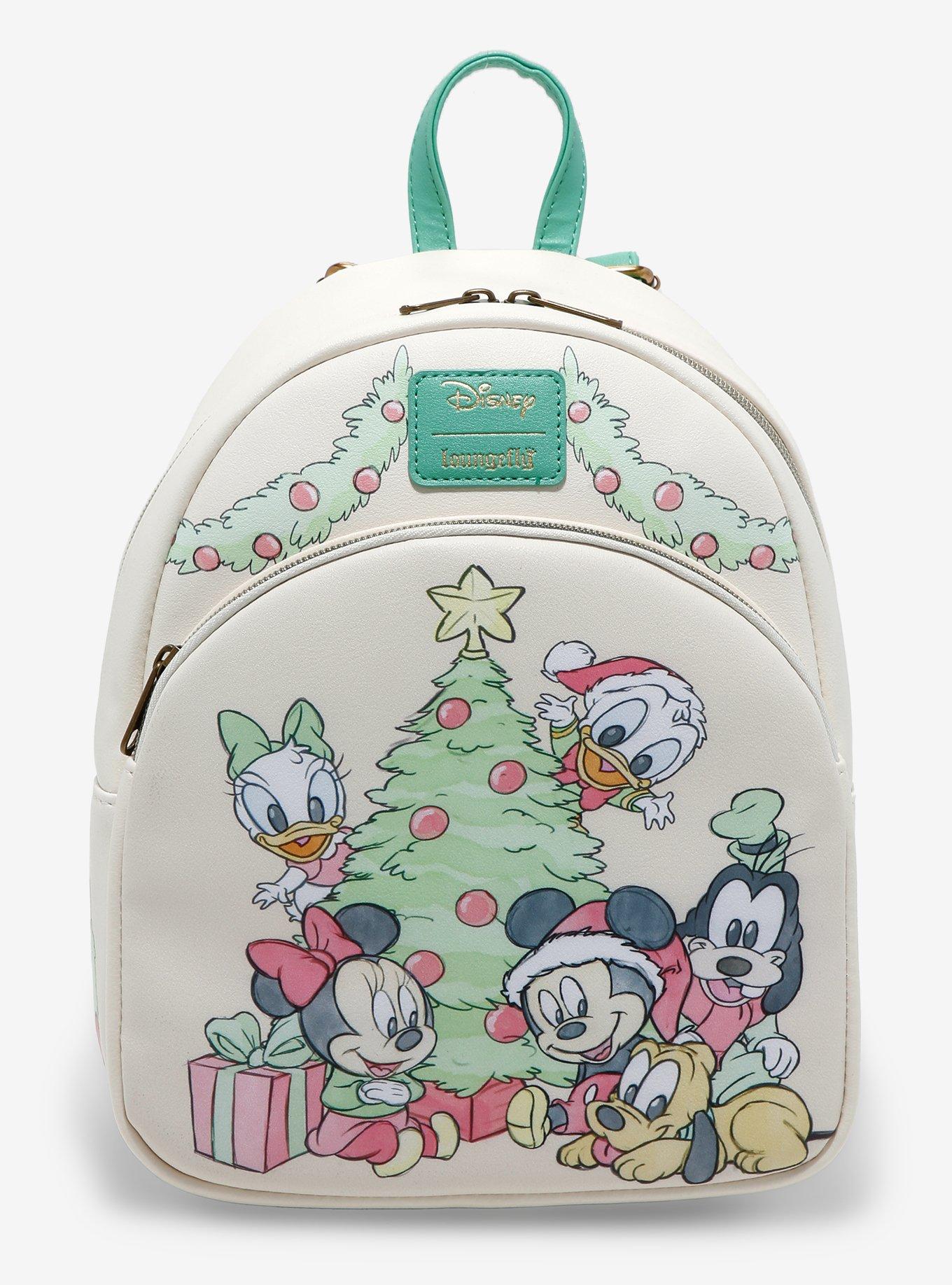 Loungefly Disney Sensational Six Holiday All Over Print Mini Backpack