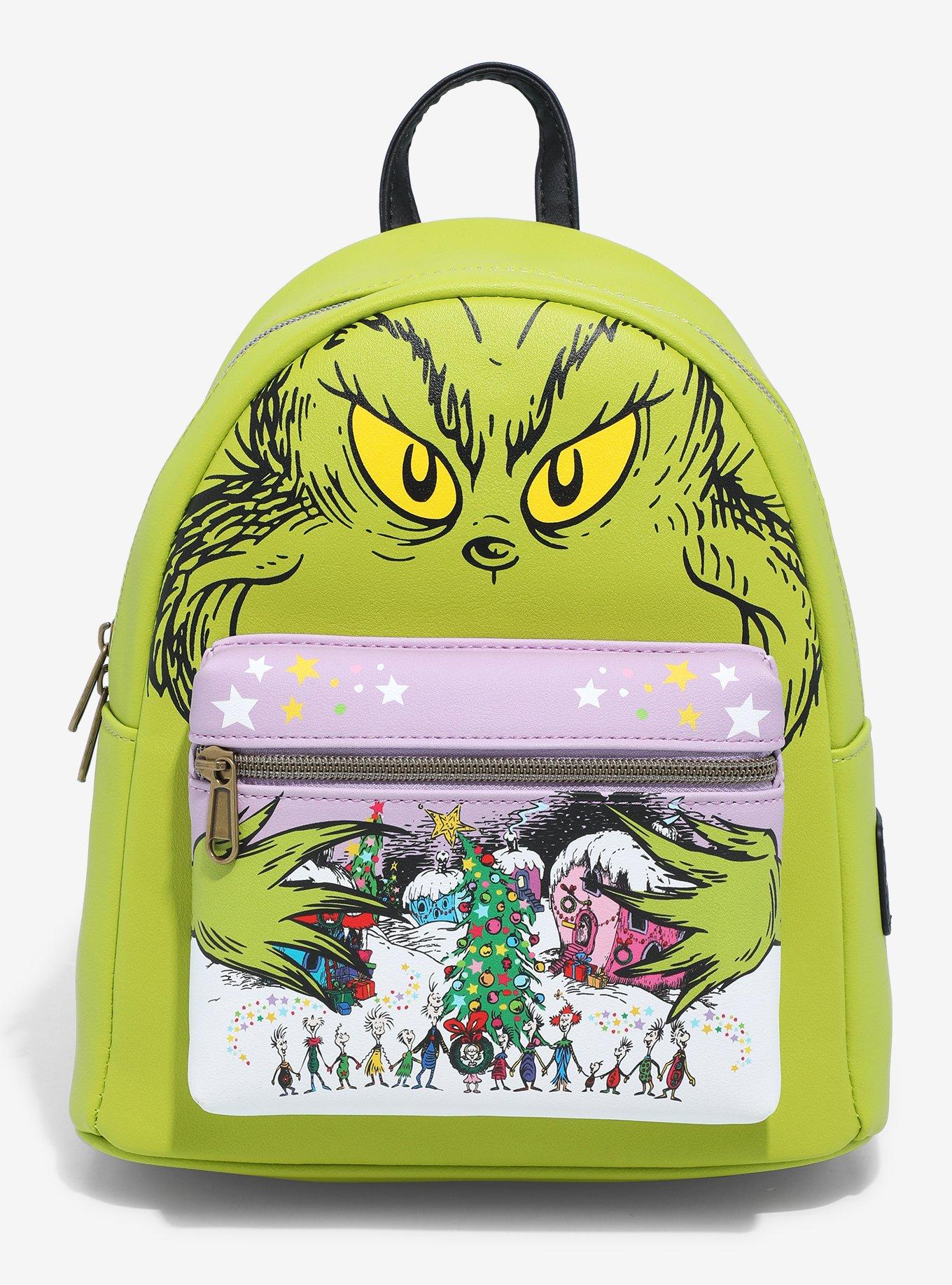 Bad Bunny Backpack Back to School green 