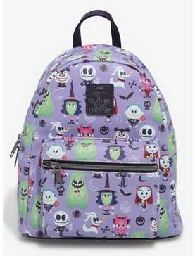 Loungefly The Nightmare Before Christmas Chibi Characters Mini Backpack, , hi-res