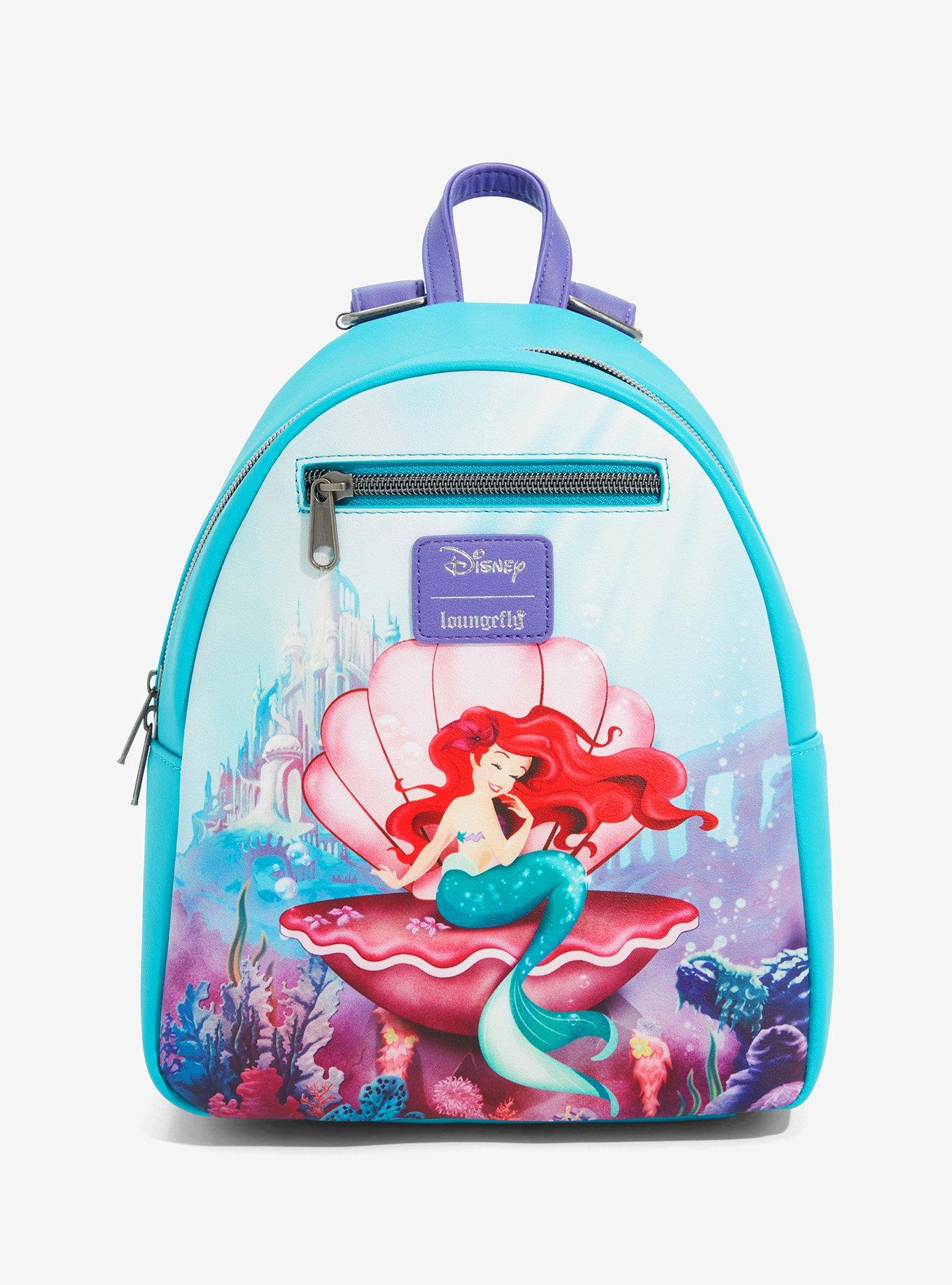 Loungefly Disney Ariel In Shell Mini Backpack, , hi-res
