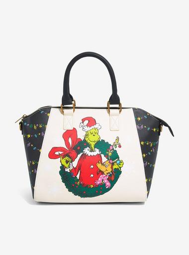 Grinch purse, grinch sayings purse, grinch hobo style 2024 purse, womans purse, christmas purse, grinch shoulder bag, grinch hobo bag, purse, bag