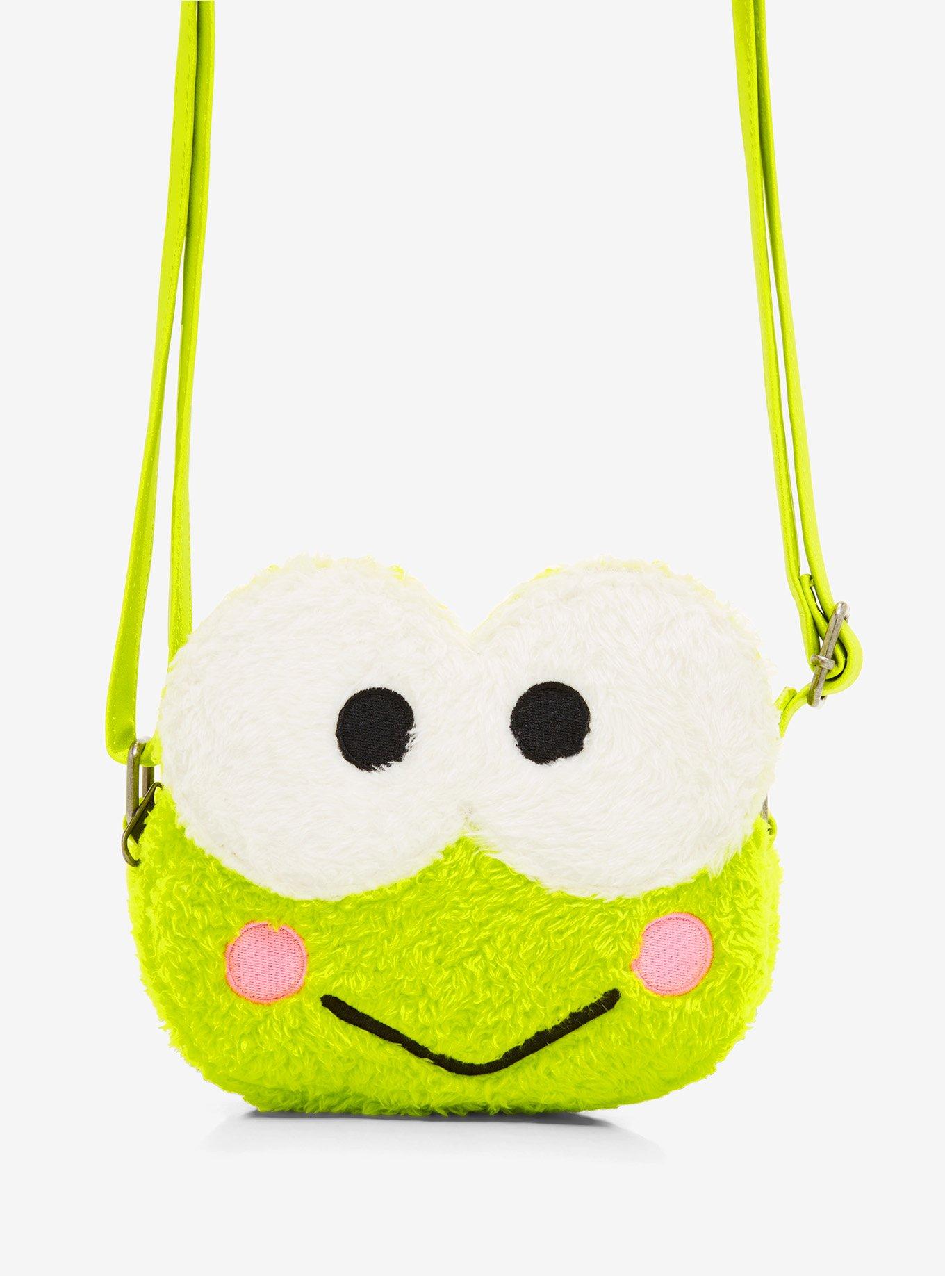 Loungefly Keroppi Plush Figural Crossbody Bag, , hi-res