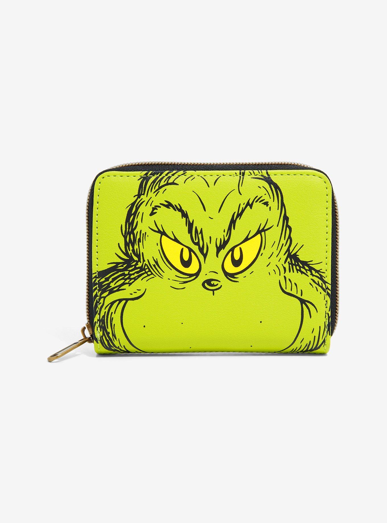 Loungefly How The Grinch Stole Christmas Whoville Mini Zipper Wallet, , hi-res
