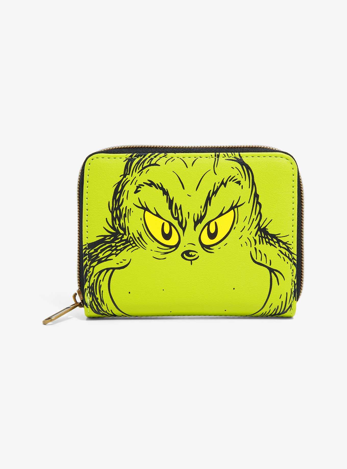 Loungefly How The Grinch Stole Christmas Whoville Mini Zipper Wallet, , hi-res