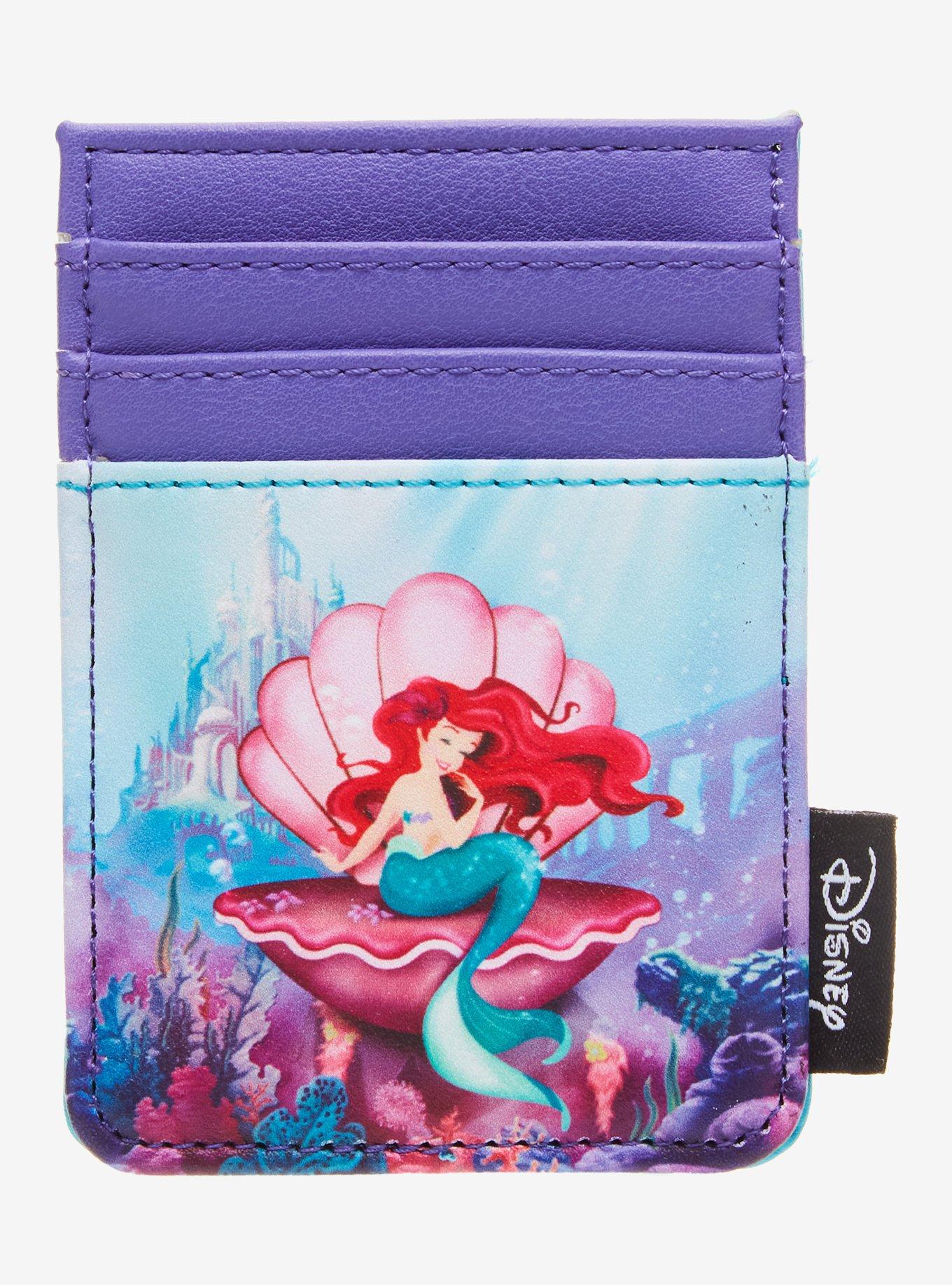 Loungefly Disney Ariel Seashell Mini Backpack/Crdholder Wallet!!! NWT!!! Amazon.com: Loungefly Disney The Little Mermaid Ariel Floral  main image 4