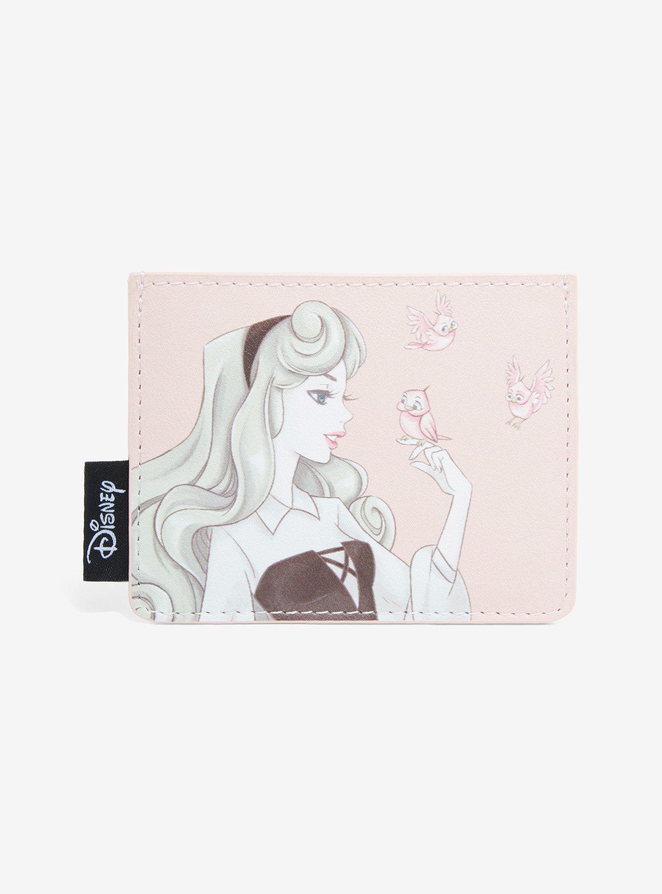 Disney Sleeping Beauty Maleficent Face Wallet Cardholder