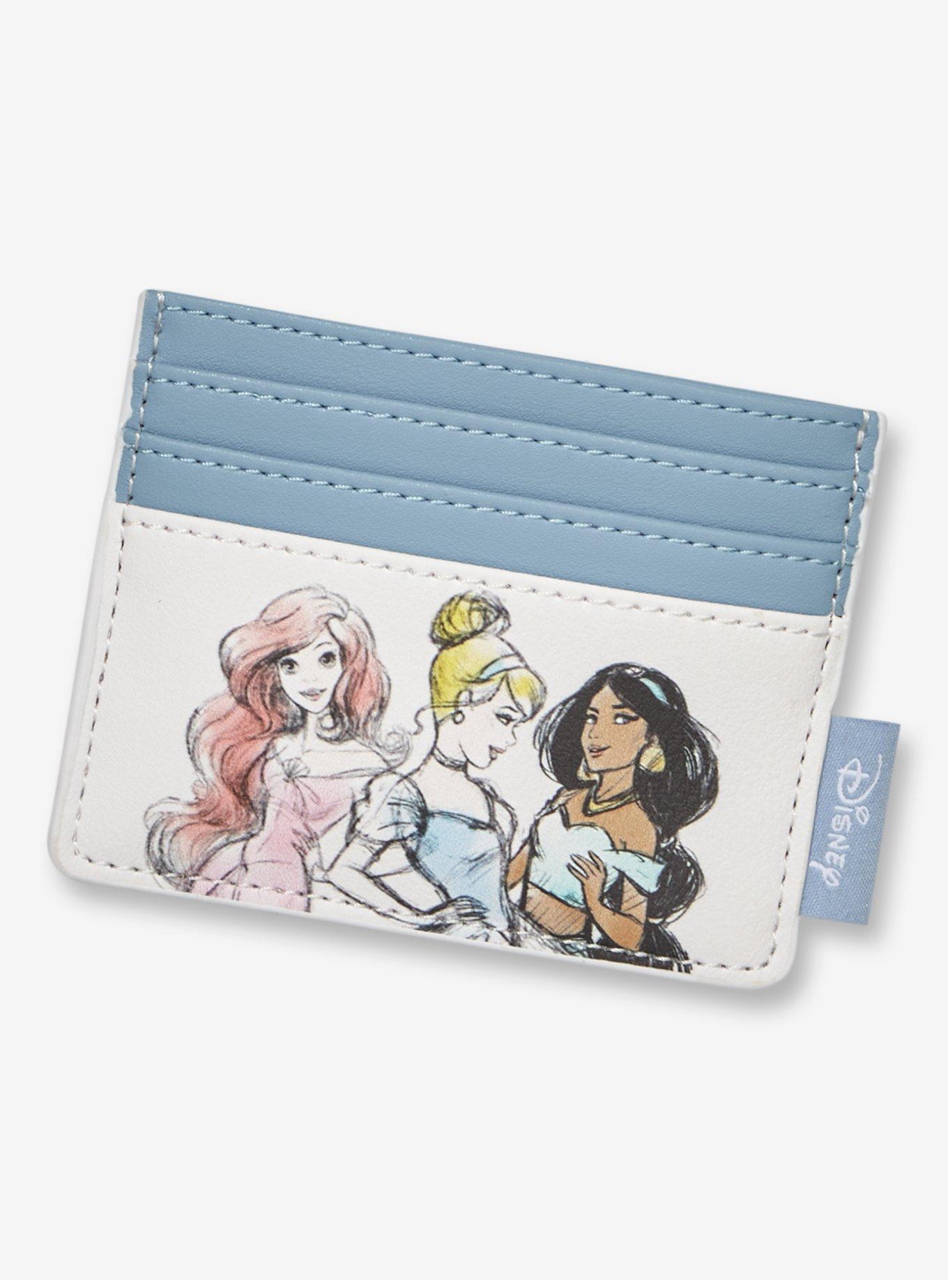 Loungefly Disney Princess Watercolor Portrait Cardholder, , hi-res