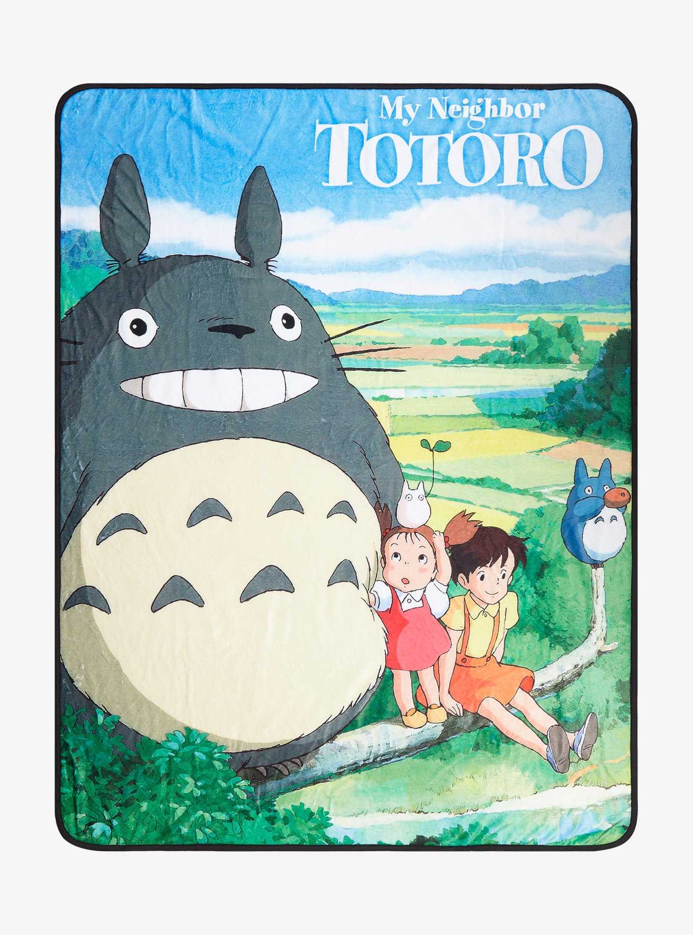 Studio Ghibli My Neighbor Totoro Landscape Throw Blanket, , hi-res
