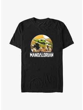 Star Wars The Mandalorian Grogu Playing With Stone Crabs Big & Tall T-Shirt, , hi-res