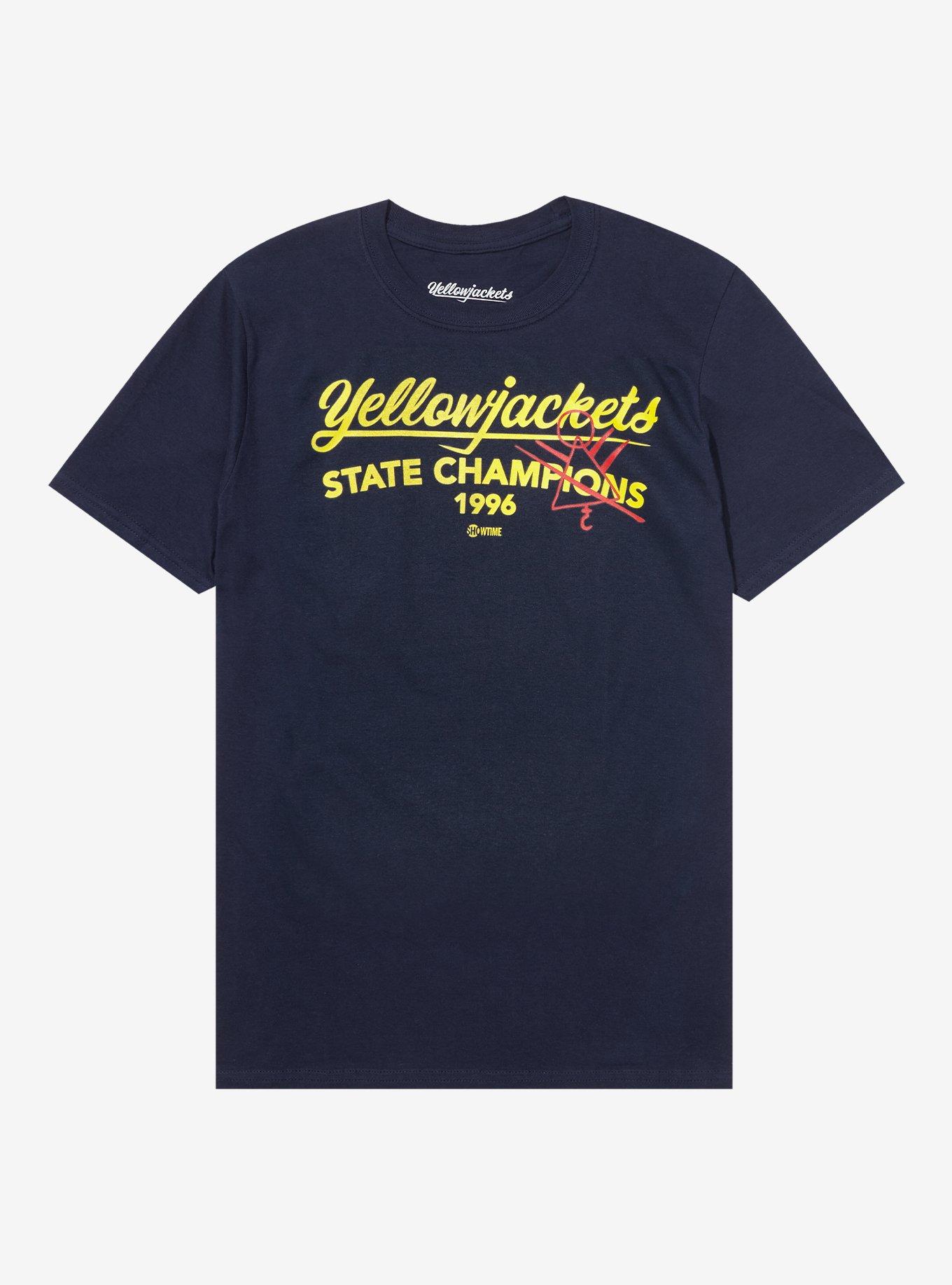 Yellowjackets State Champions Boyfriend Fit Girls T-Shirt, MULTI, hi-res