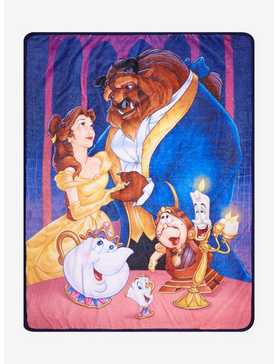 Disney Beauty And The Beast Classic Throw Blanket, , hi-res