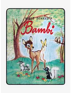 Disney Bambi Forest Friends Throw Blanket, , hi-res