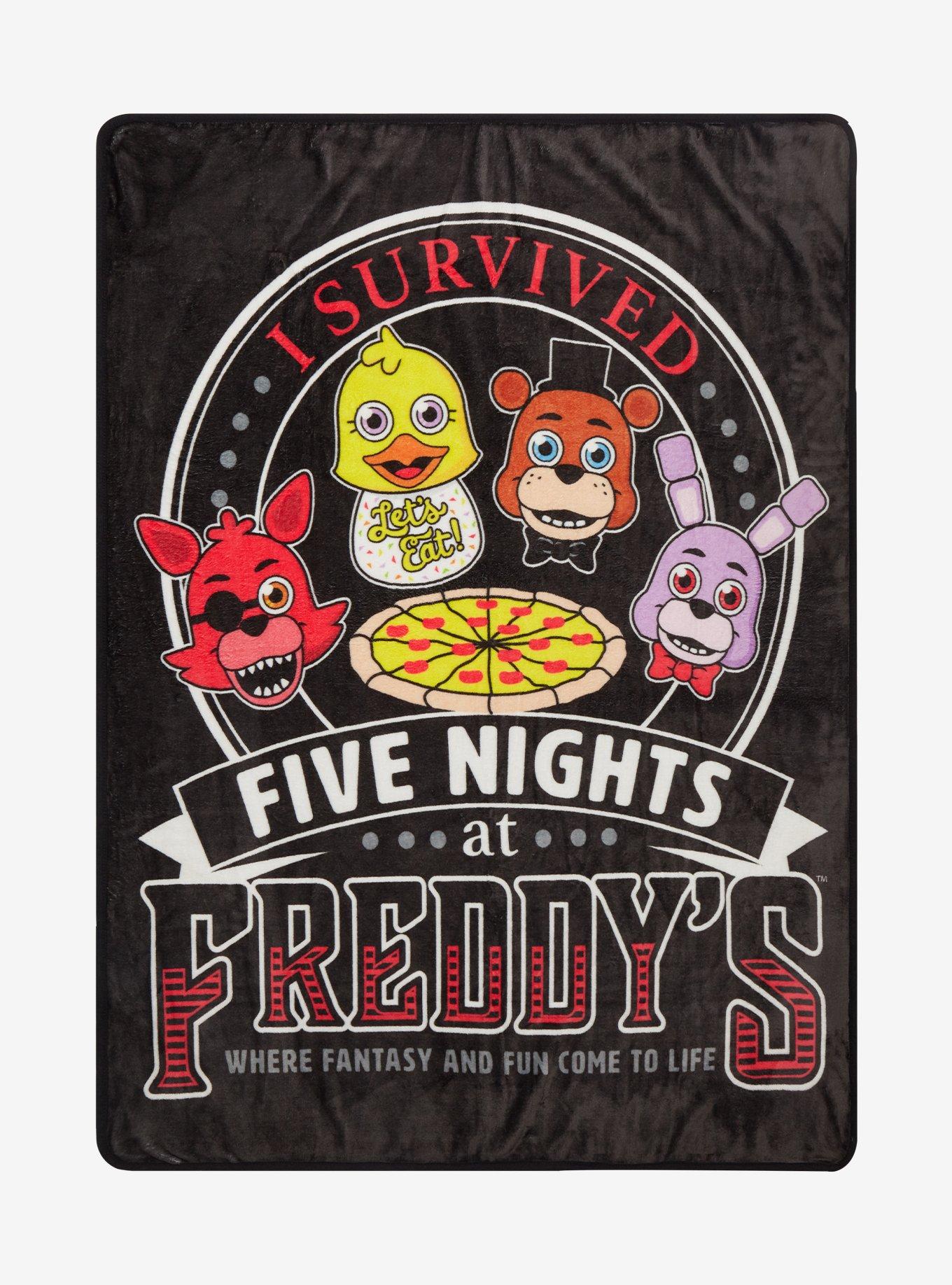 I SURVIVED 5 NIGHTS AT FREDDY'S STICKER ~FIVE NIGHTS AT FREDDY'S