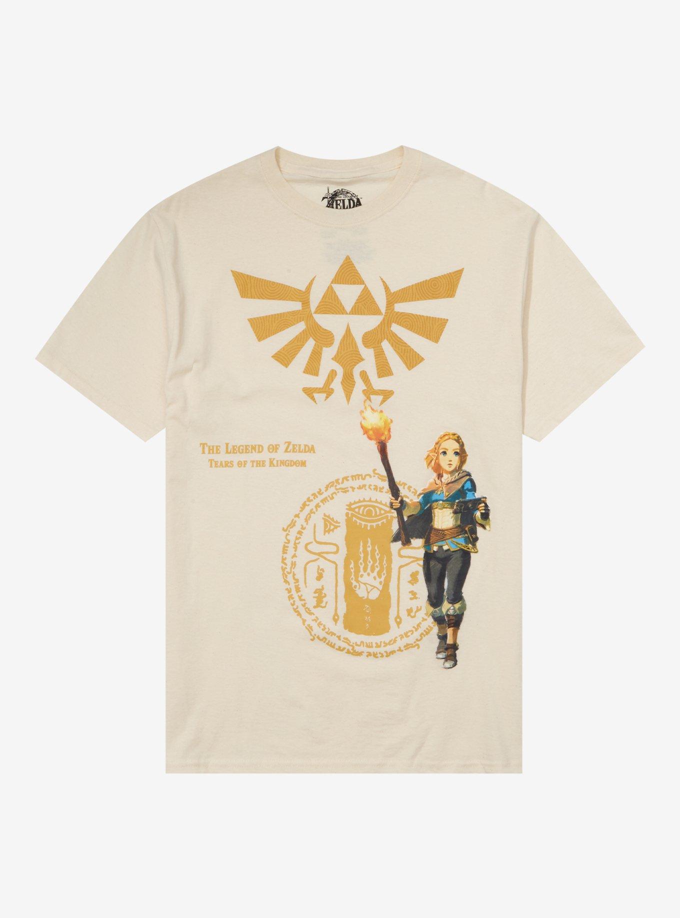 Zelda: Of Hot Topic Zelda Of T-Shirt | Kingdom Legend The Tears The