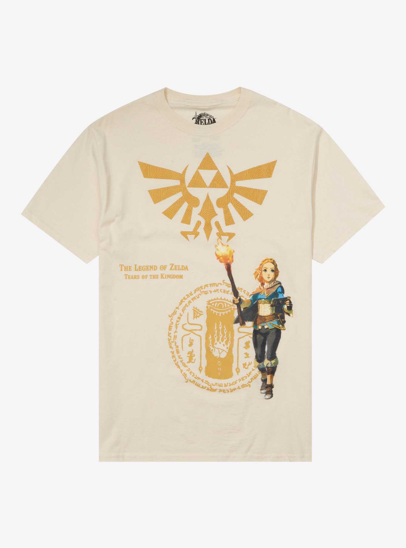 Nintendo Men's Legend of Zelda Four Sword Link T-Shirt White