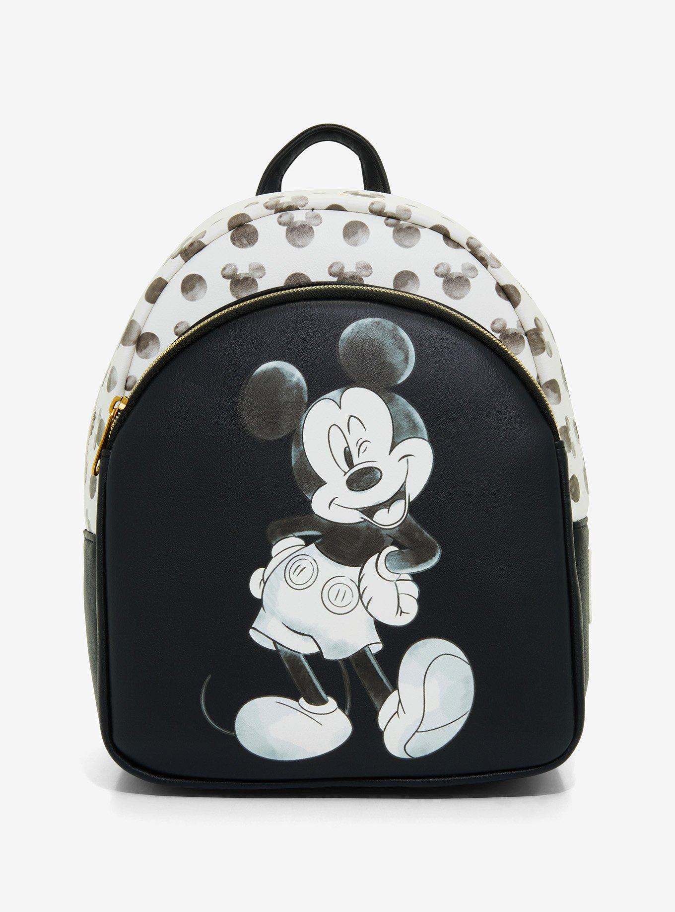 Brand Disney Women's Leather Backpack Bags For Female Luxury Mickey Mouse  Cartoon Shoulder Bag Ladies Cute Small Packages 2021
