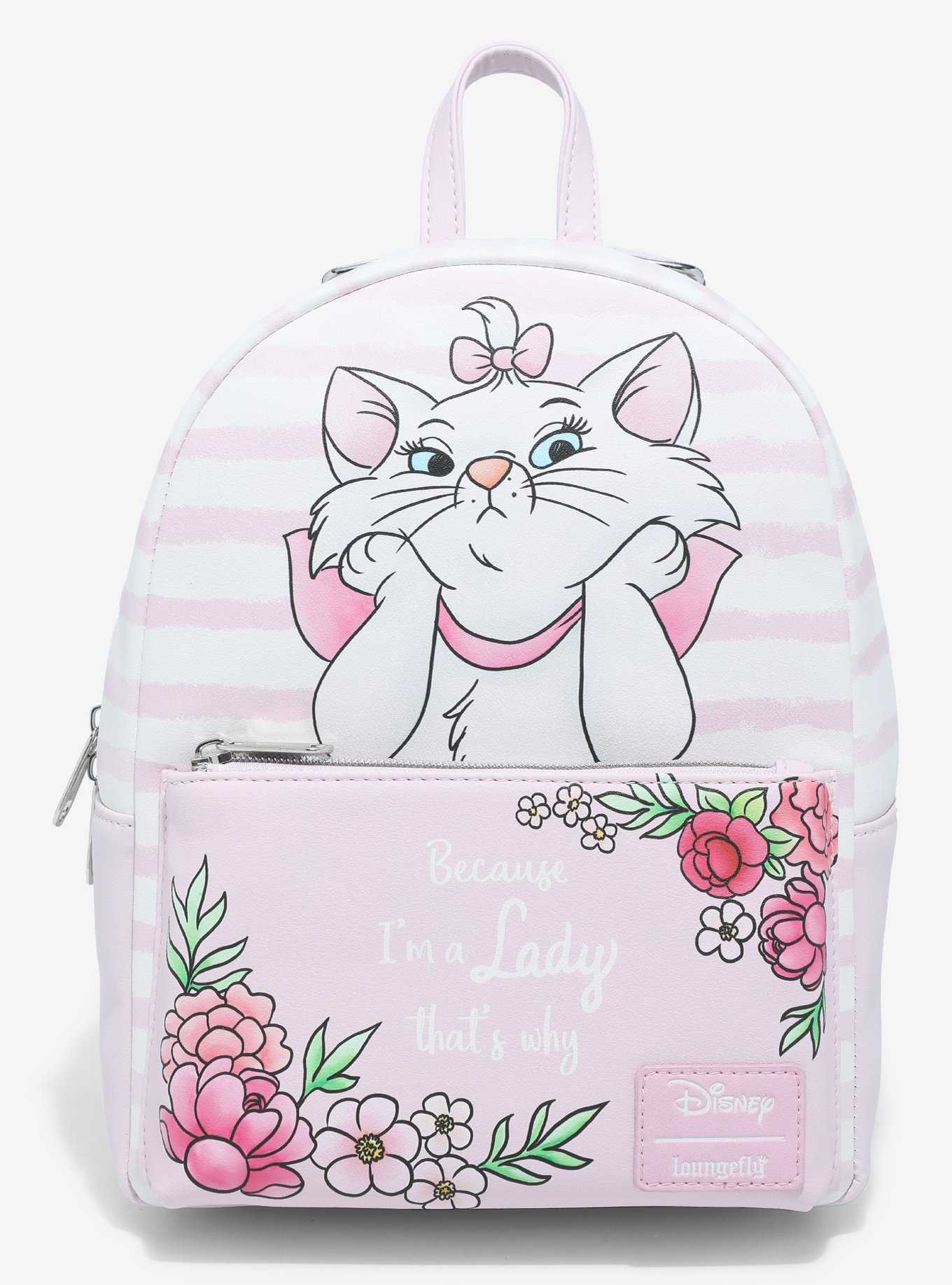 Loungefly Disney The Aristocats Marie Stripe Mini Backpack, , hi-res