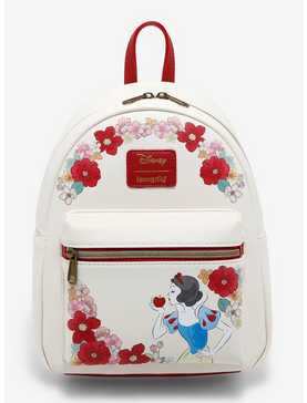 Loungefly Disney Snow White And The Seven Dwarfs Floral Mini Backpack, , hi-res