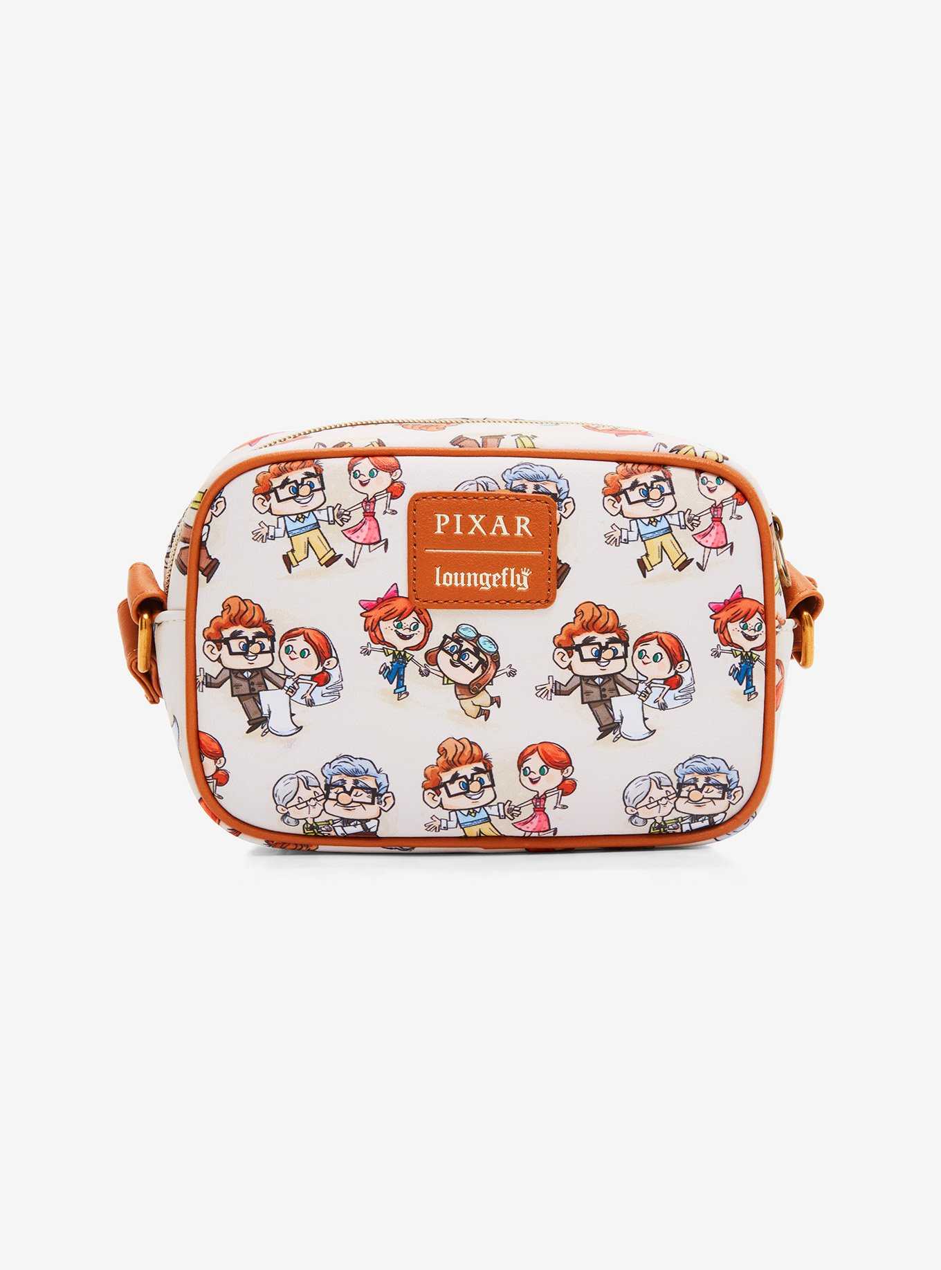 Loungefly Disney Pixar Up Carl & Ellie Crossbody Bag, , hi-res