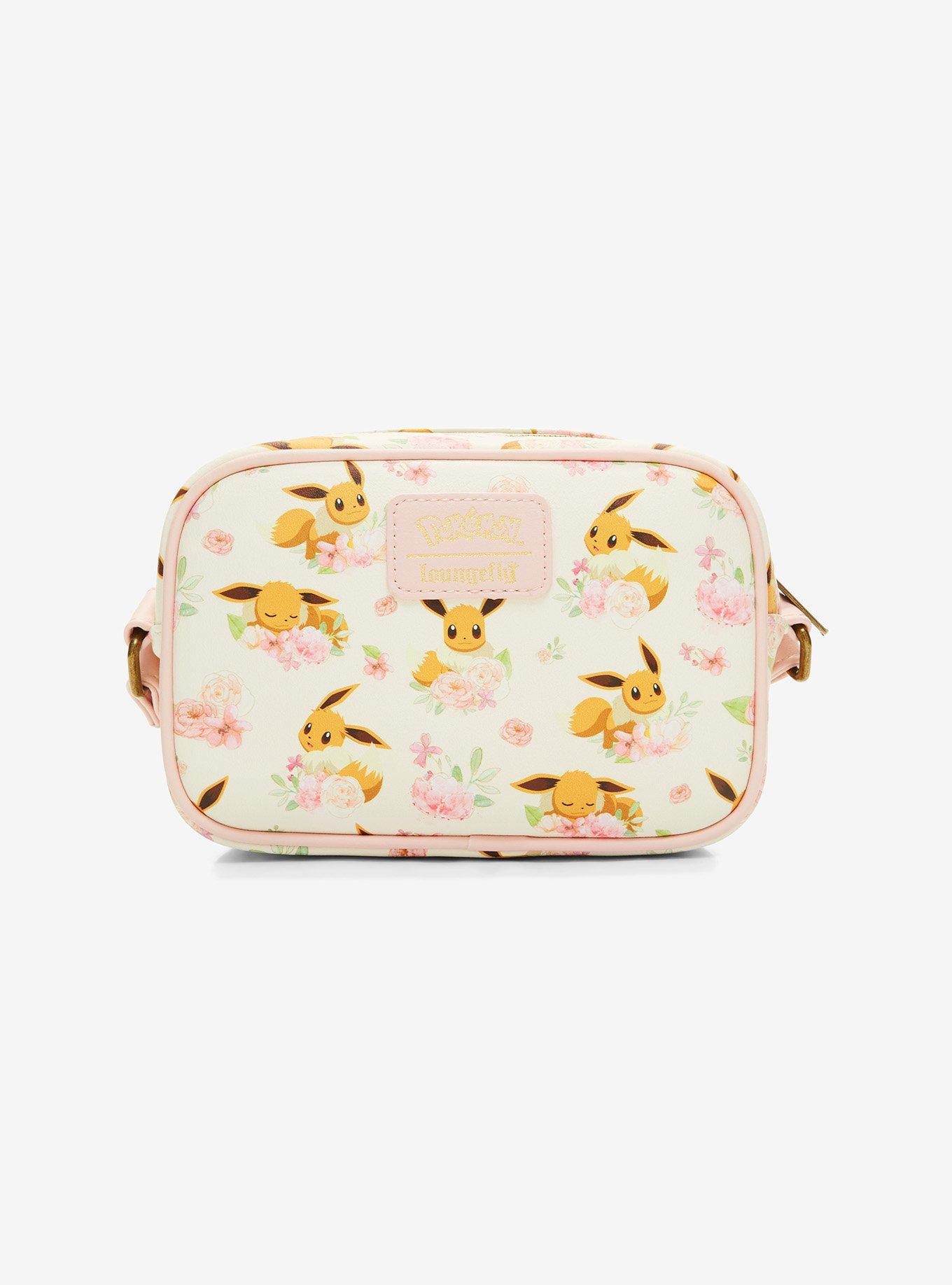 Loungefly Pokemon Eevee Floral Satchel Bag