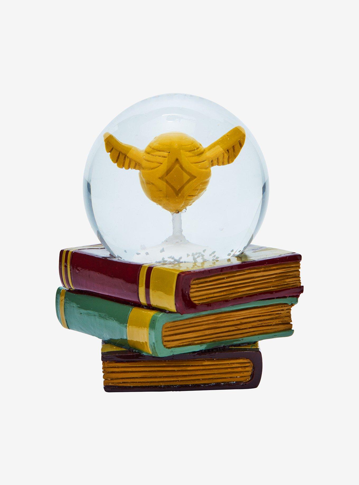 Harry Potter Book Stack Golden Snitch Mini Snow Globe, , hi-res