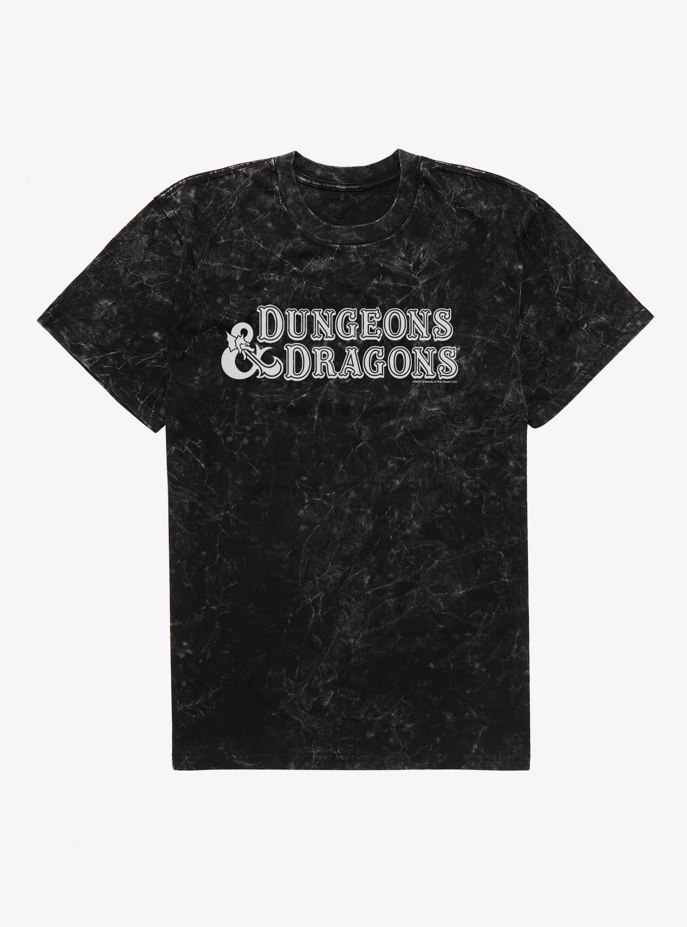 Dungeons & Dragons Classic Logo Mineral Wash T-Shirt, , hi-res