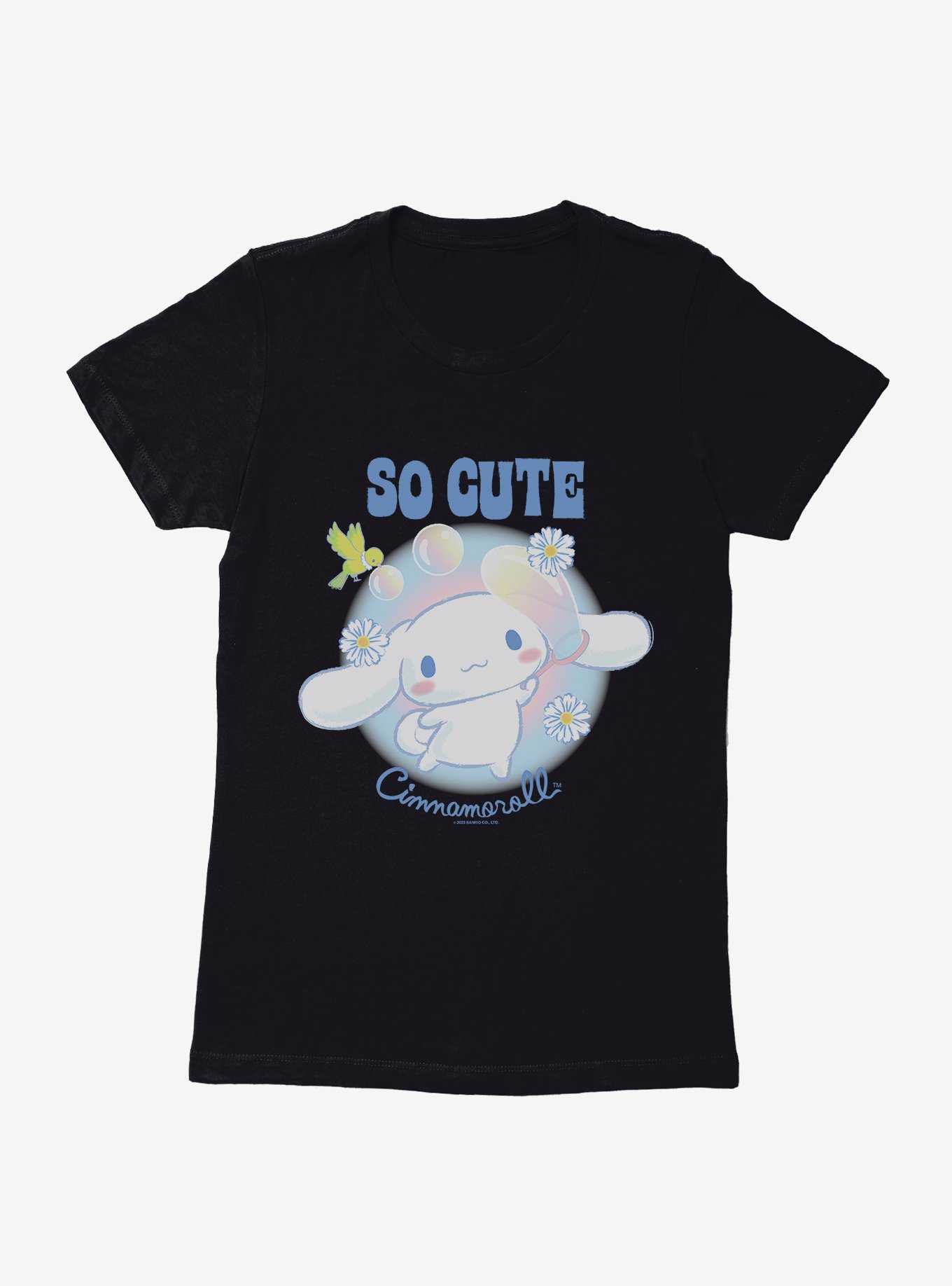 Cinnamoroll So Cute Bubbles Womens T-Shirt, , hi-res
