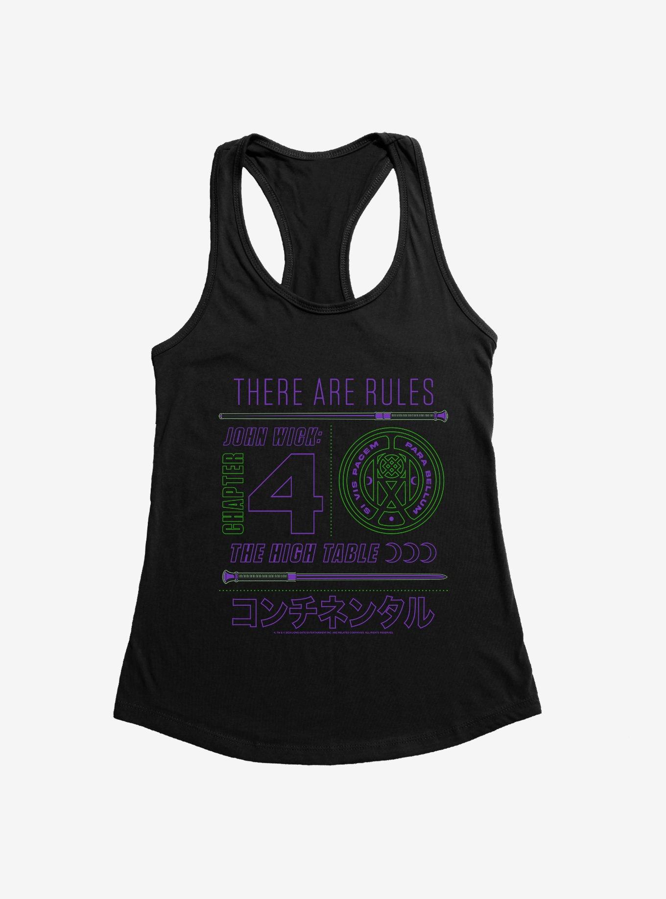 John Wick: Chapter 4 The High Table Girls Tank, BLACK, hi-res