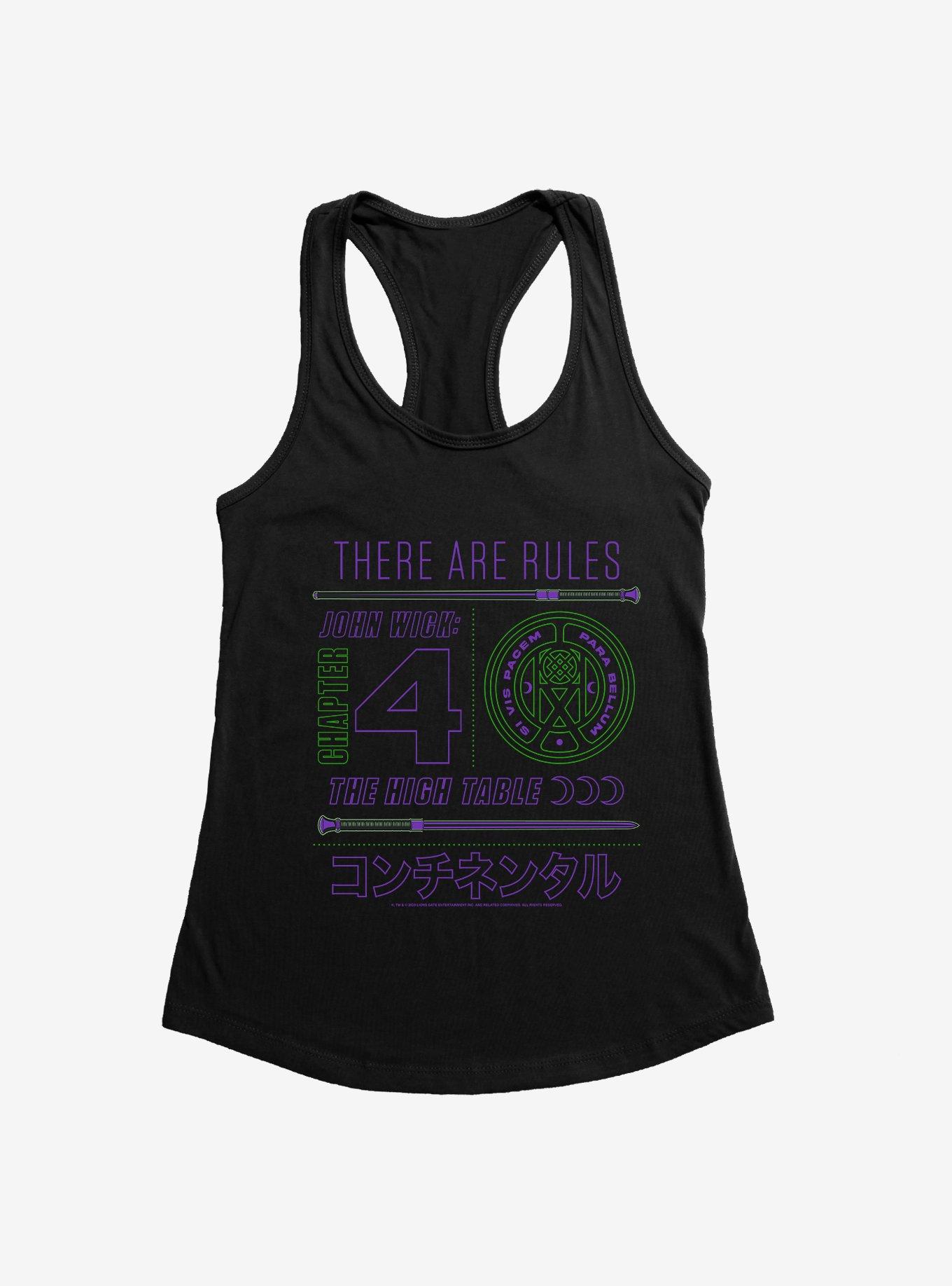 John Wick: Chapter 4 The High Table Womens Tank Top, BLACK, hi-res