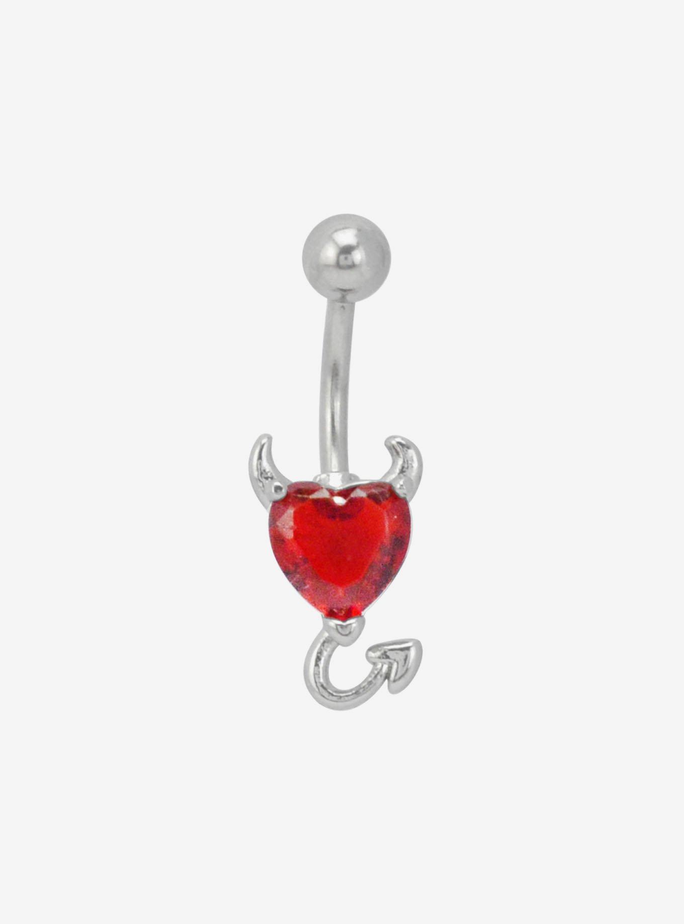 Hot topic navel on sale rings