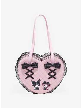 Her Universe My Melody X Kuromi Lolita Figural Heart Bag, , hi-res
