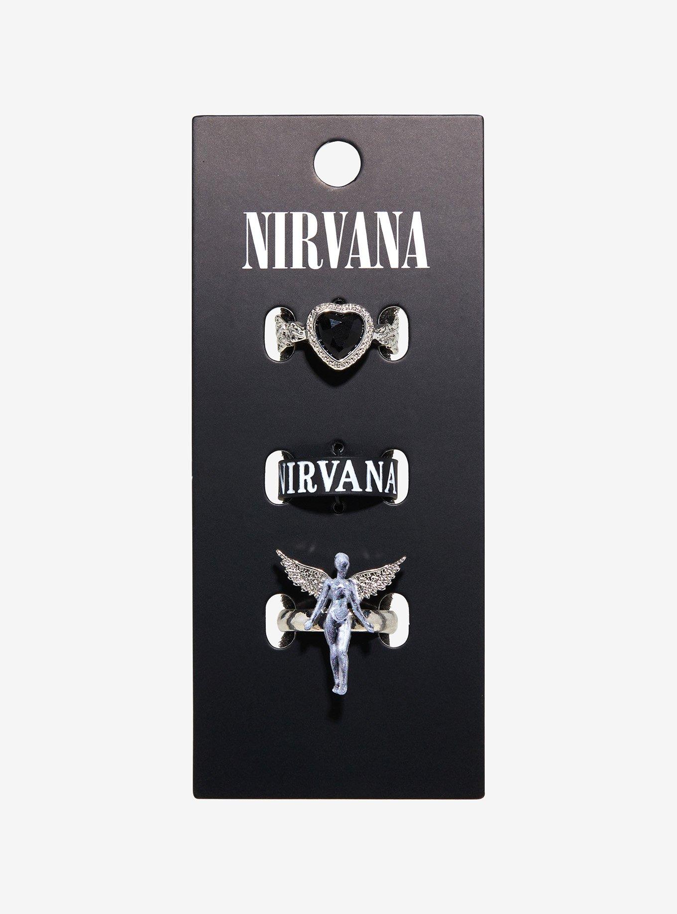 Nirvana In Utero Icons Ring Set