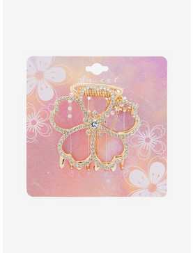 Sweet Society Sakura Bejeweled Claw Hair Clip, , hi-res