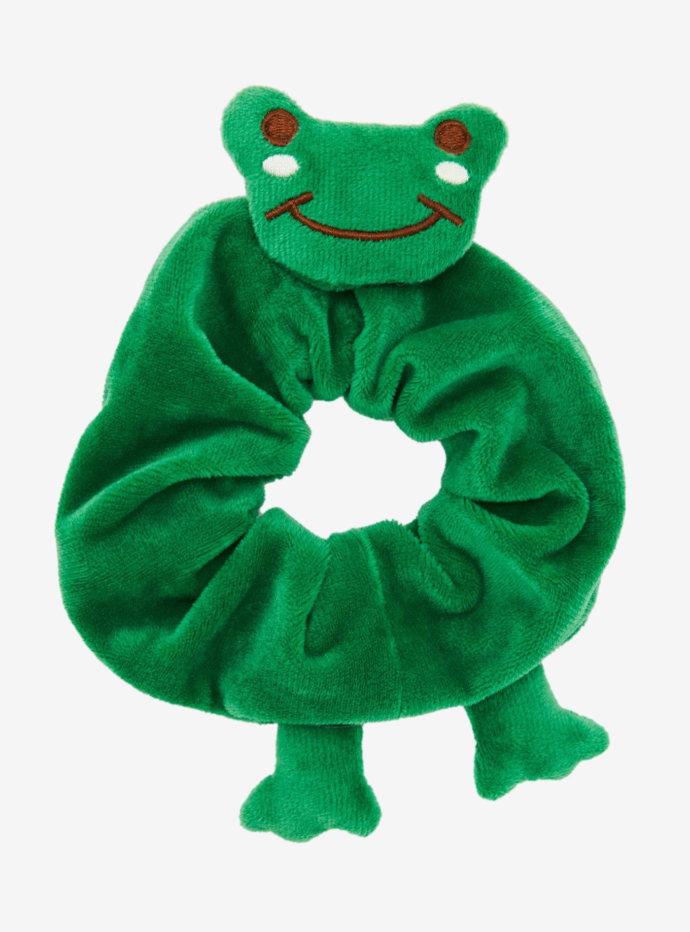 Thorn & Fable Frog 3D Scrunchie, , hi-res