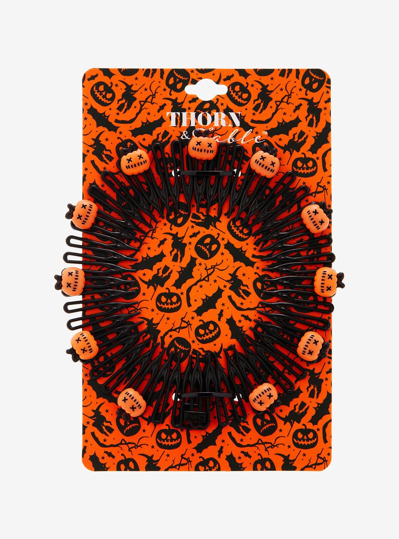 Thorn & Fable Pumpkin Accordion Headband, , hi-res