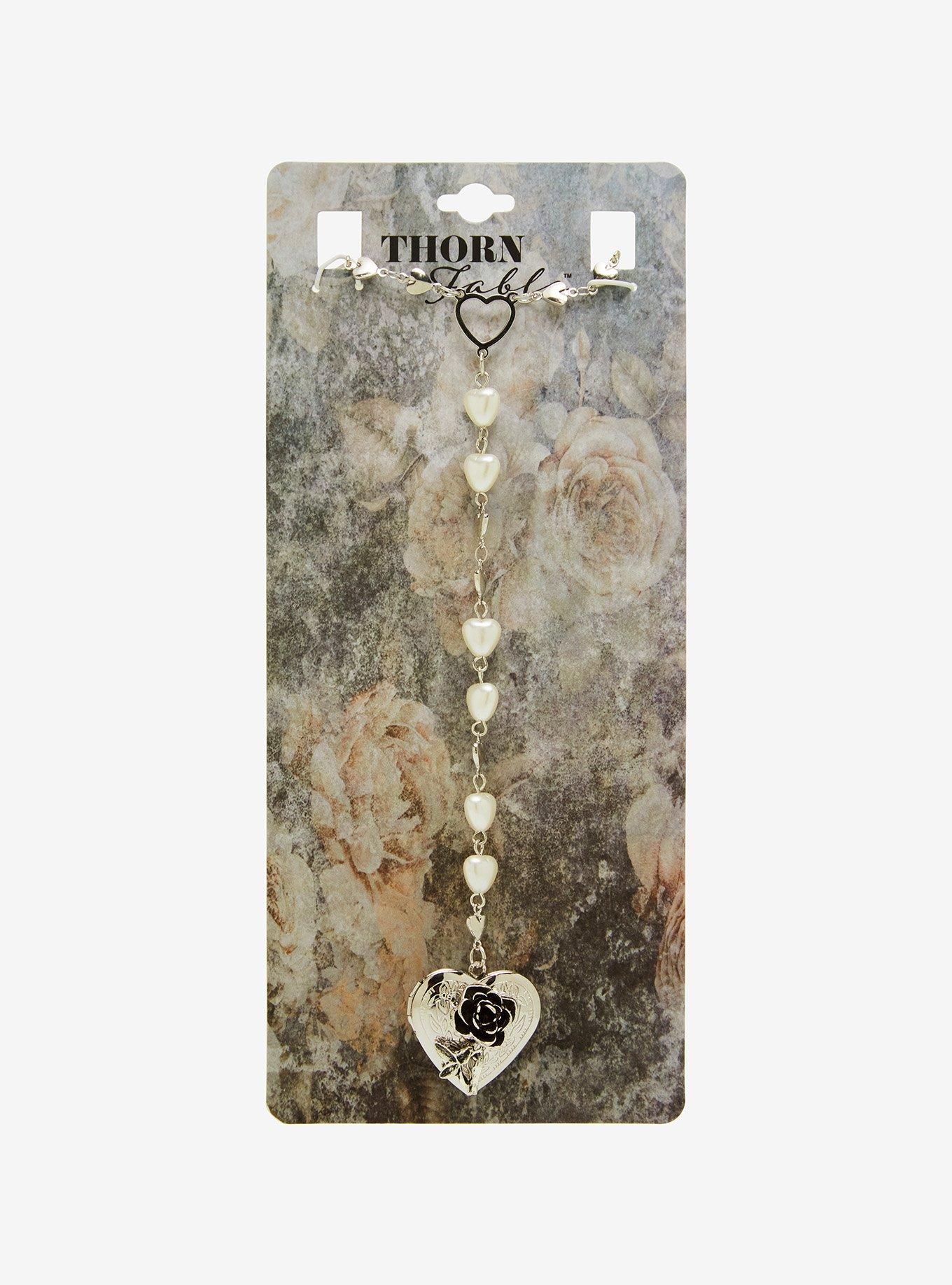 アクセサリー heart thorn choker (original) Vintage Heart Thorn Necklace for Women Girls Hip Hop Punk