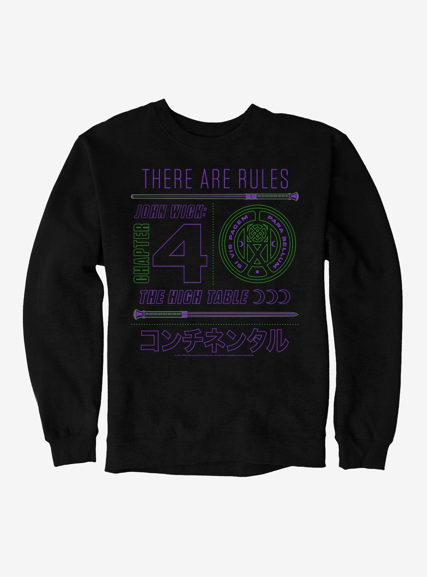 John Wick: Chapter 4 The High Table Sweatshirt, BLACK, hi-res