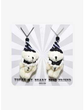 Clown Bear Plush Best Friend Necklace Set, , hi-res
