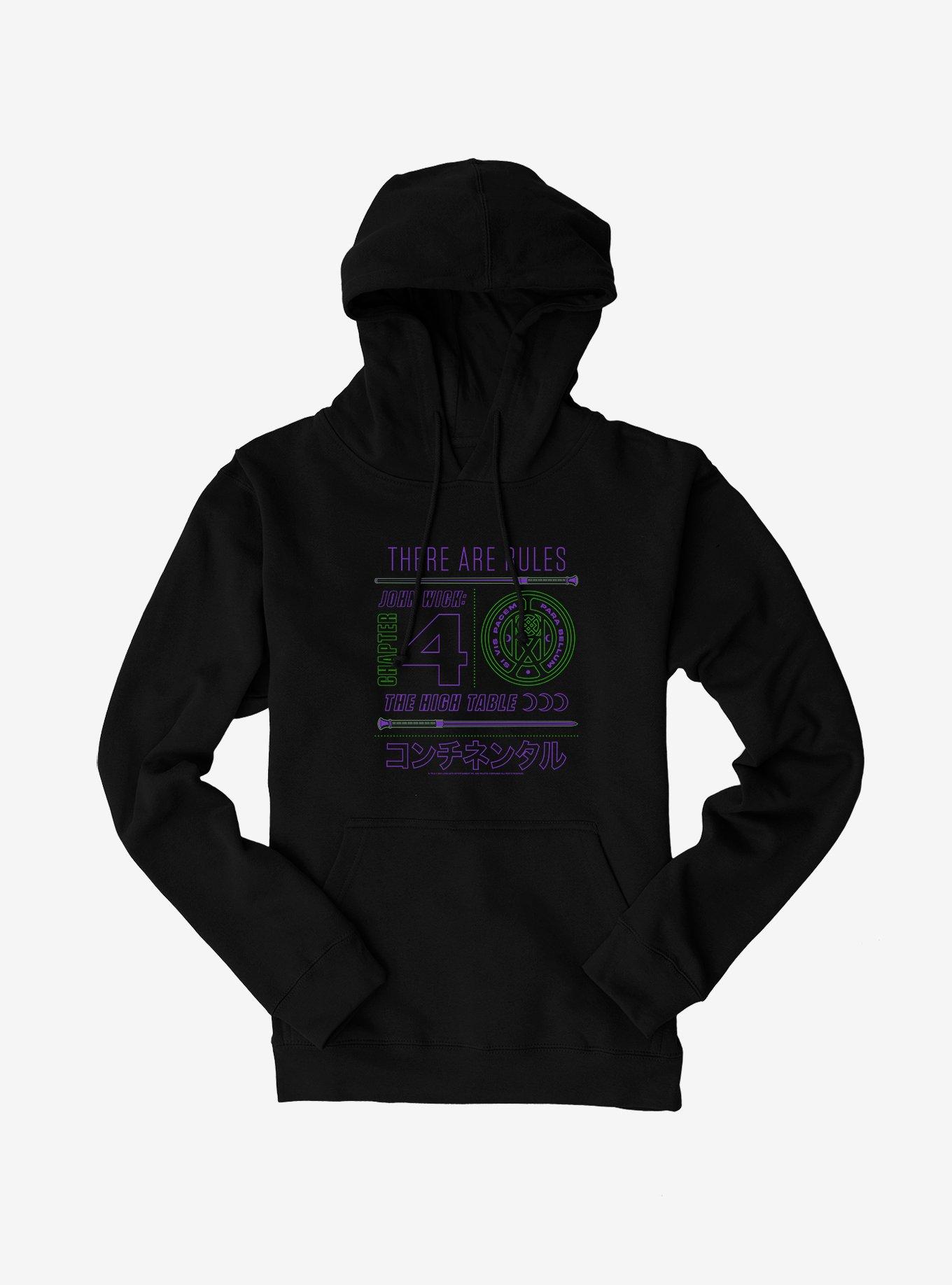 John Wick: Chapter 4 The High Table Hoodie, BLACK, hi-res