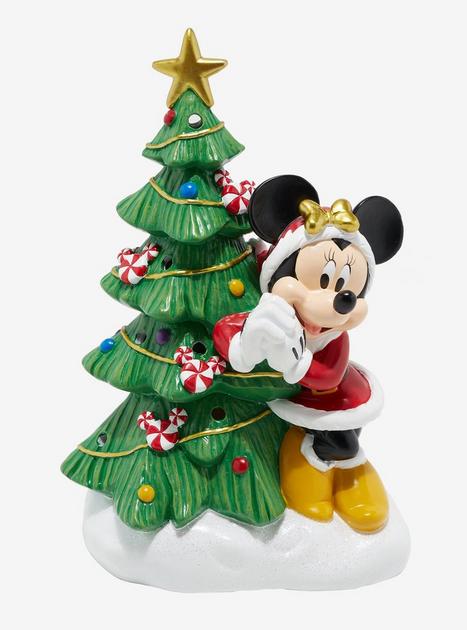 Disney Minnie Mouse Christmas Tree Light-Up Garden Statue | Hot Topic