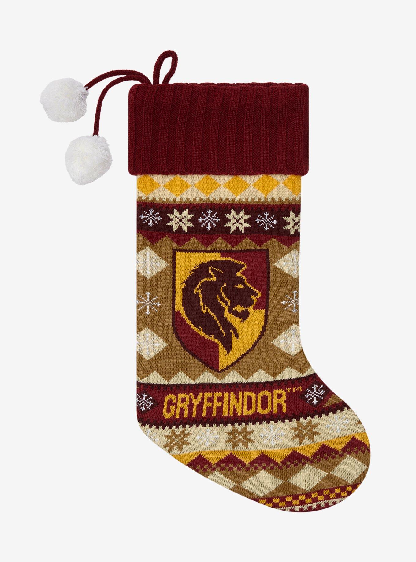 Harry Potter Gryffindor Pom Stocking, , hi-res