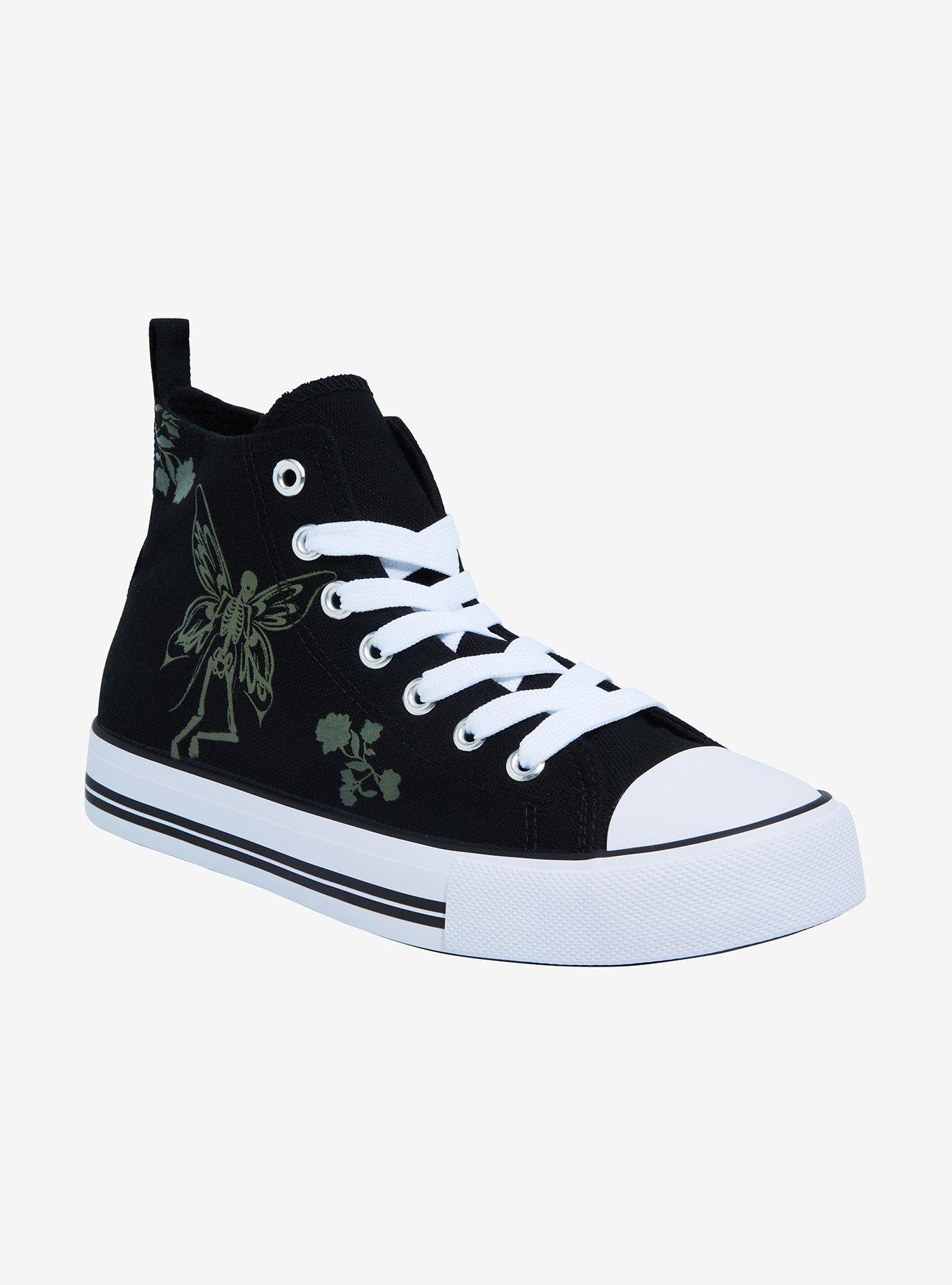 Skeleton Fairy Hi-Top Sneakers, MULTI, hi-res