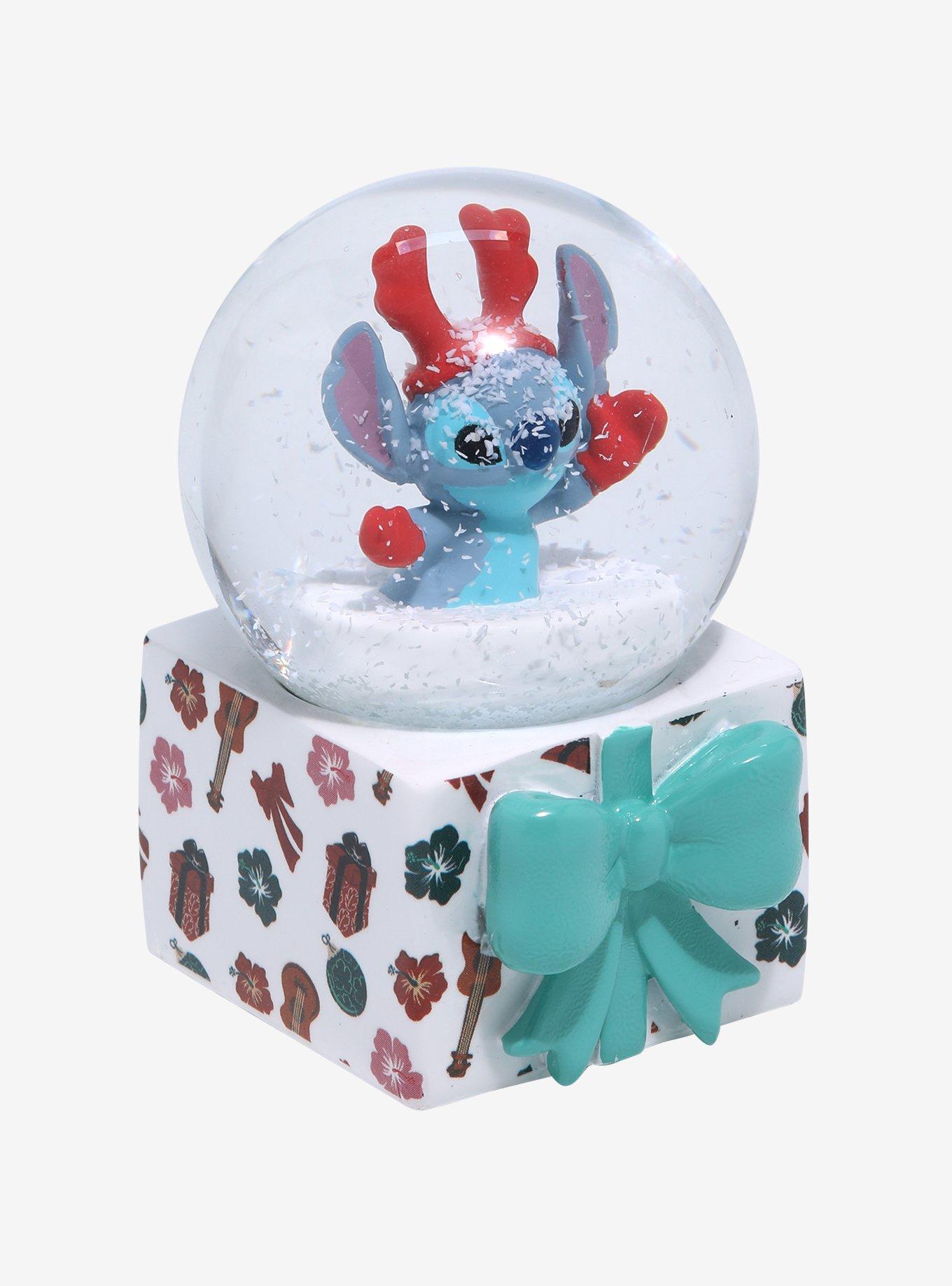 Disney Lilo & Stitch Reindeer Stitch Mini Snow Globe