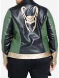 Her Universe Marvel Loki Moto Jacket Plus Size Her Universe Exclusive, MULTI, hi-res