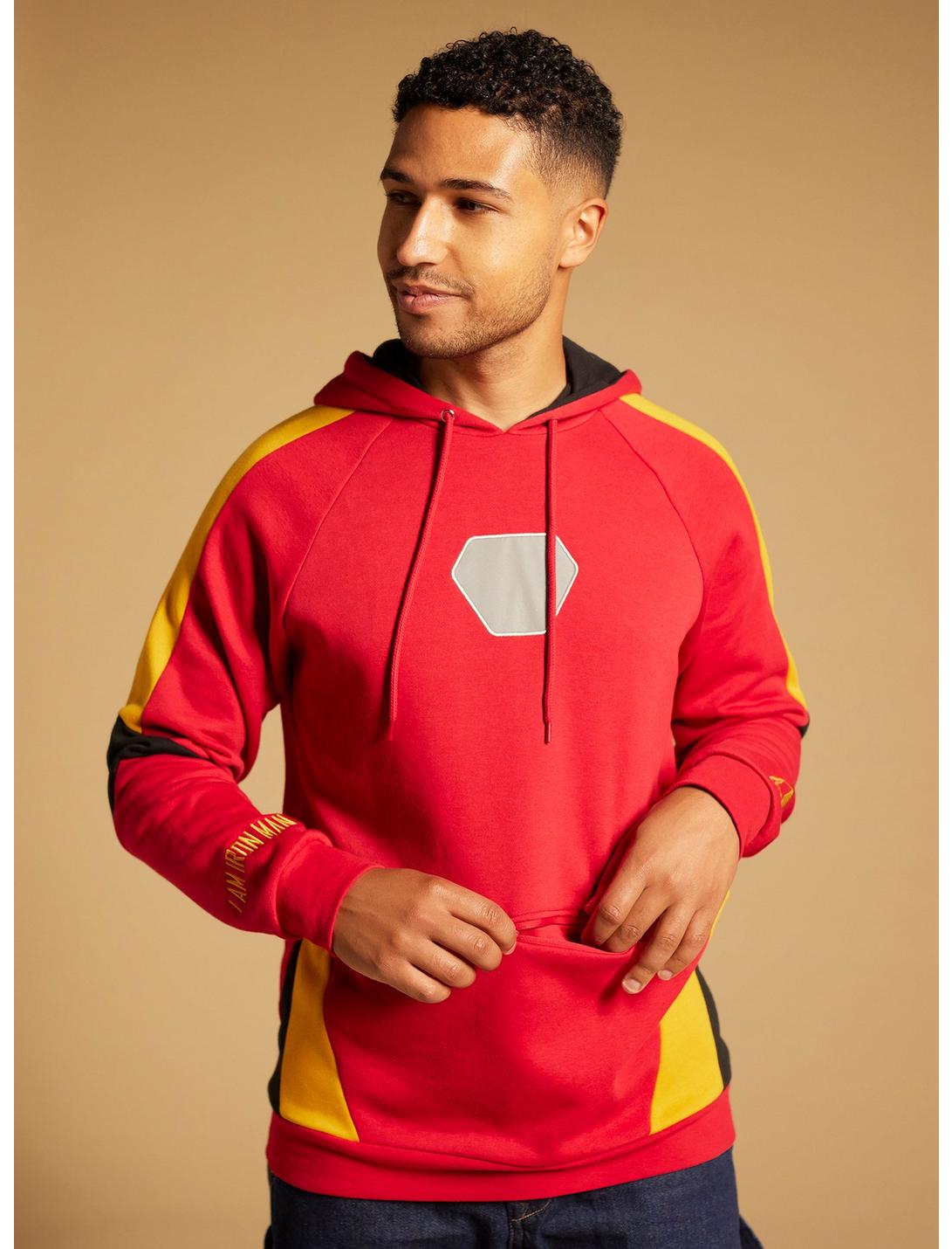 Our Universe Marvel Iron-Man Armor Hoodie Our Universe Exclusive, MULTI, hi-res