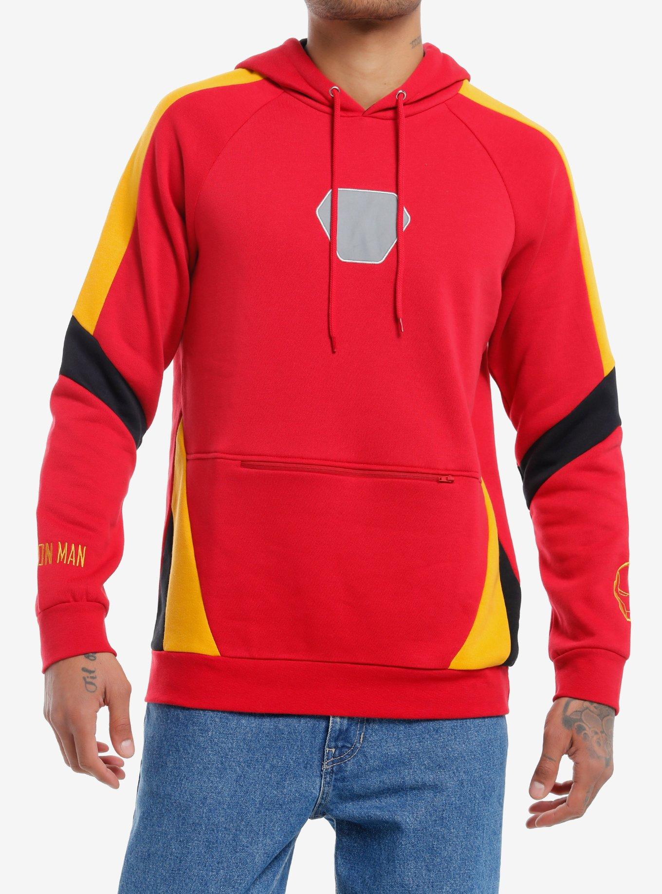 Our Universe Marvel Iron-Man Armor Hoodie Our Universe Exclusive, MULTI, hi-res